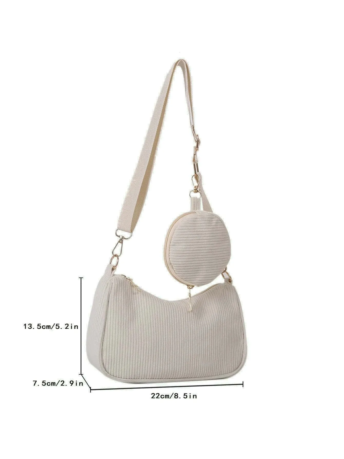 15639 1c-018 Bolso De Hombro Cruzado 1 Pza