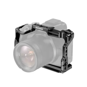 Aluminum Camera Cage for Canon Eos R50 Nato Rail 1/4 Threads 3/8 Arri Holes