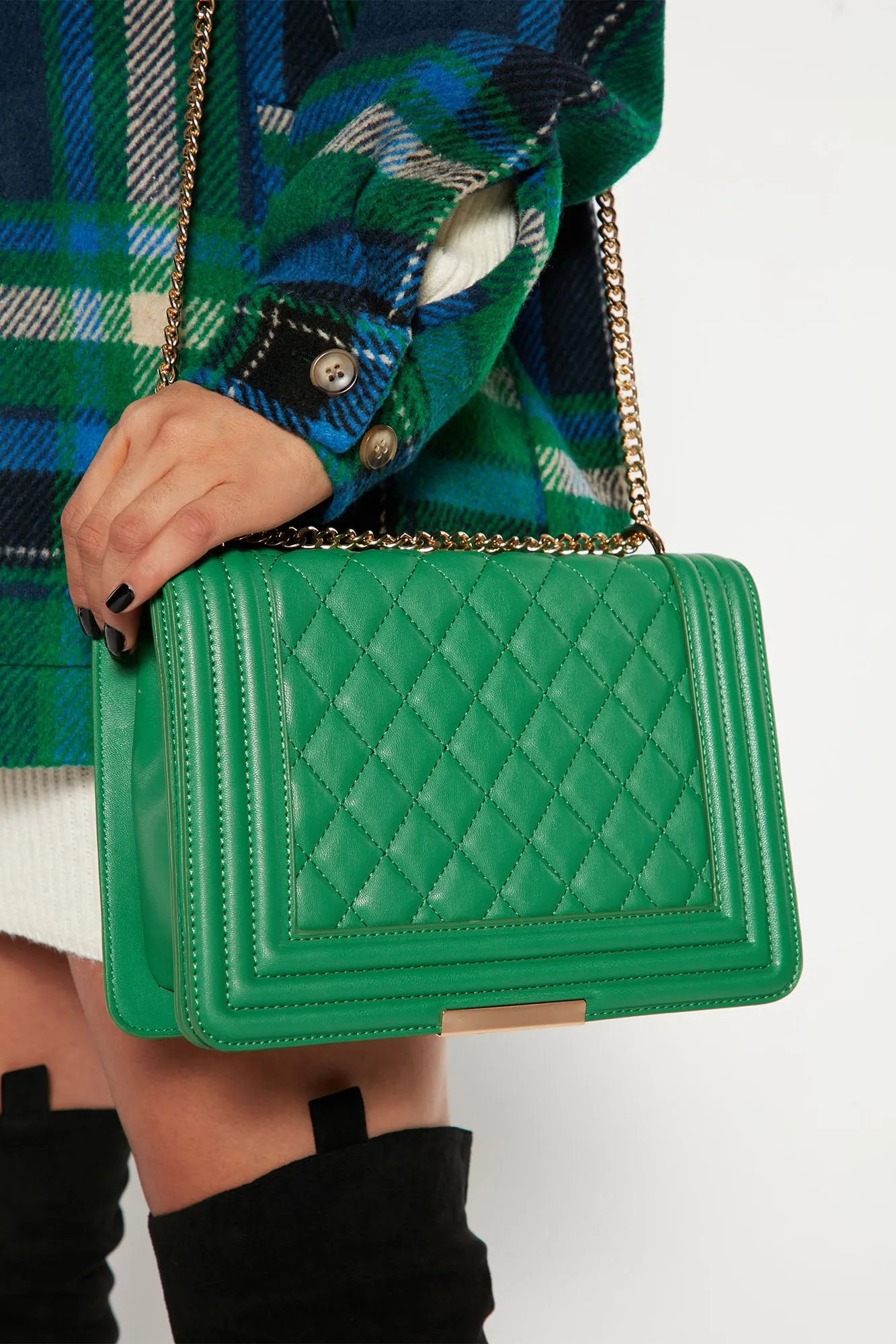 Always Chic Crossbody Bag - Green
