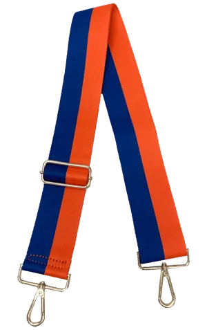 Astros Striped Guitar Strap