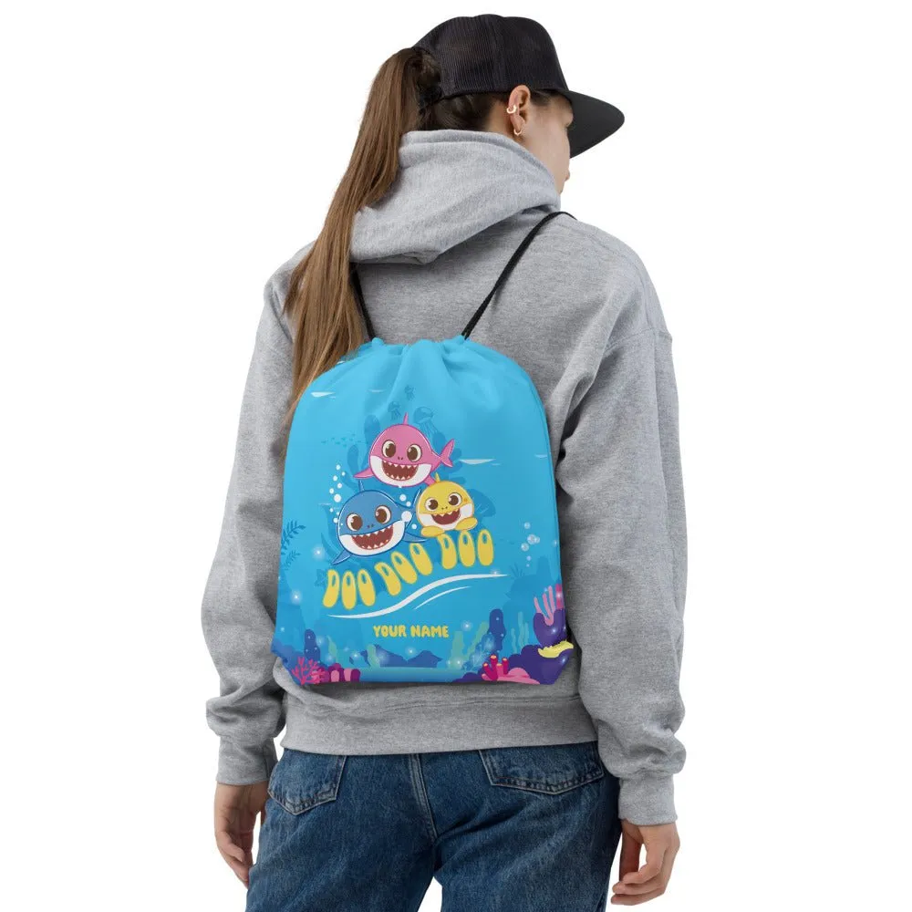 Baby Shark Doo Doo Doo Drawstring Bag