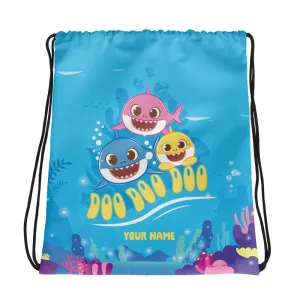 Baby Shark Doo Doo Doo Drawstring Bag