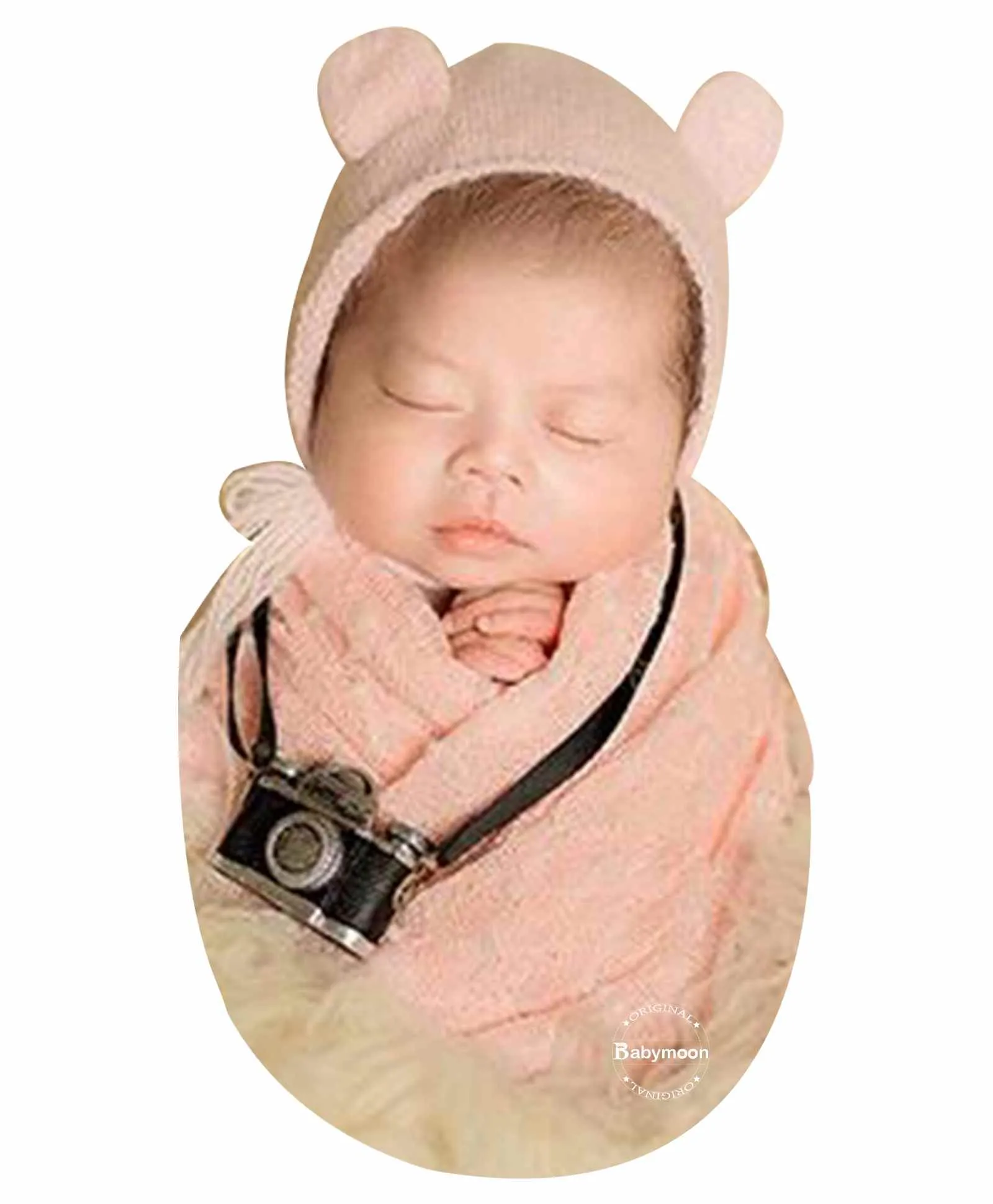 Babymoon Metal Camera Photoshoot Prop - Black