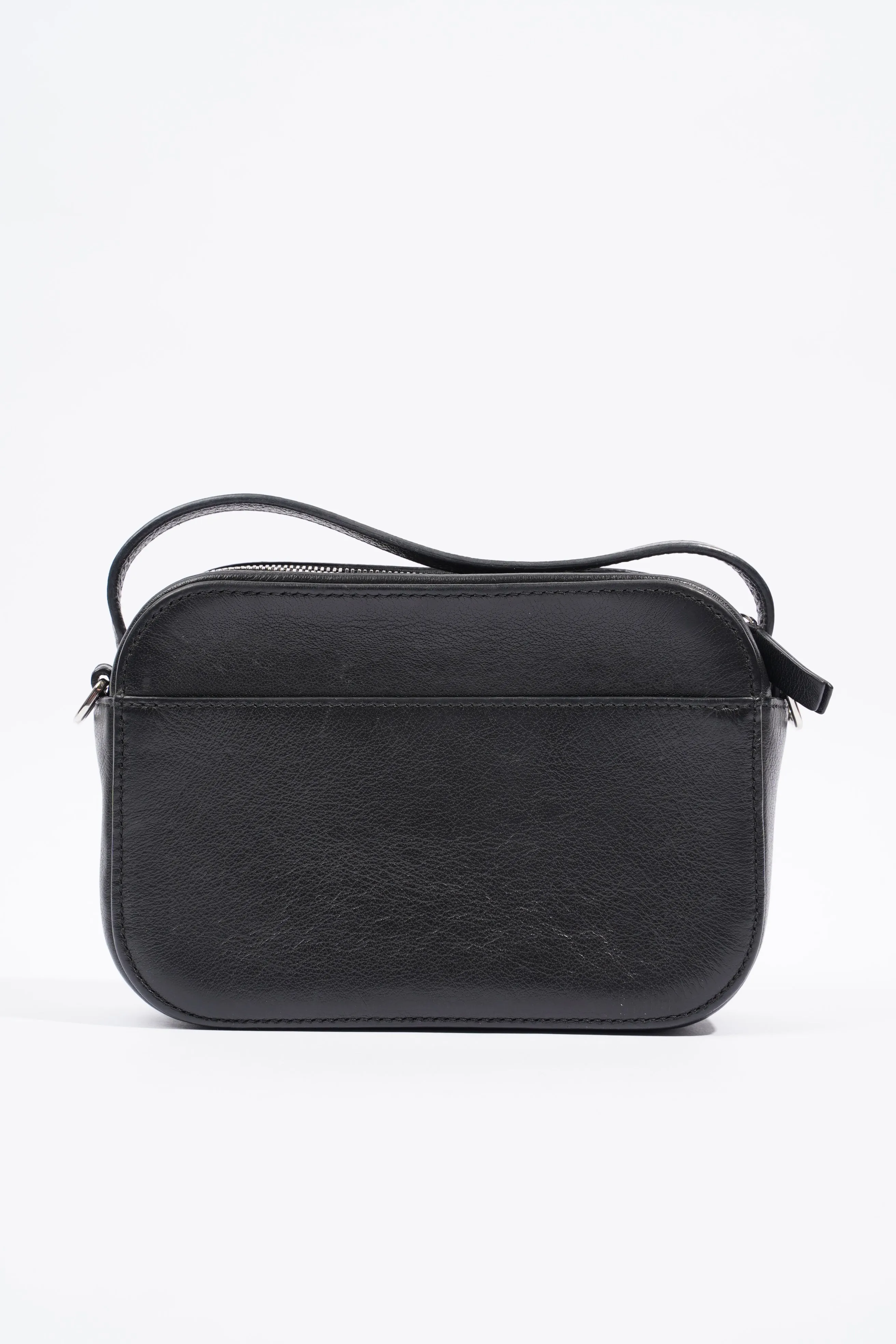 Balenciaga Everyday Camera Bag Black Leather XS