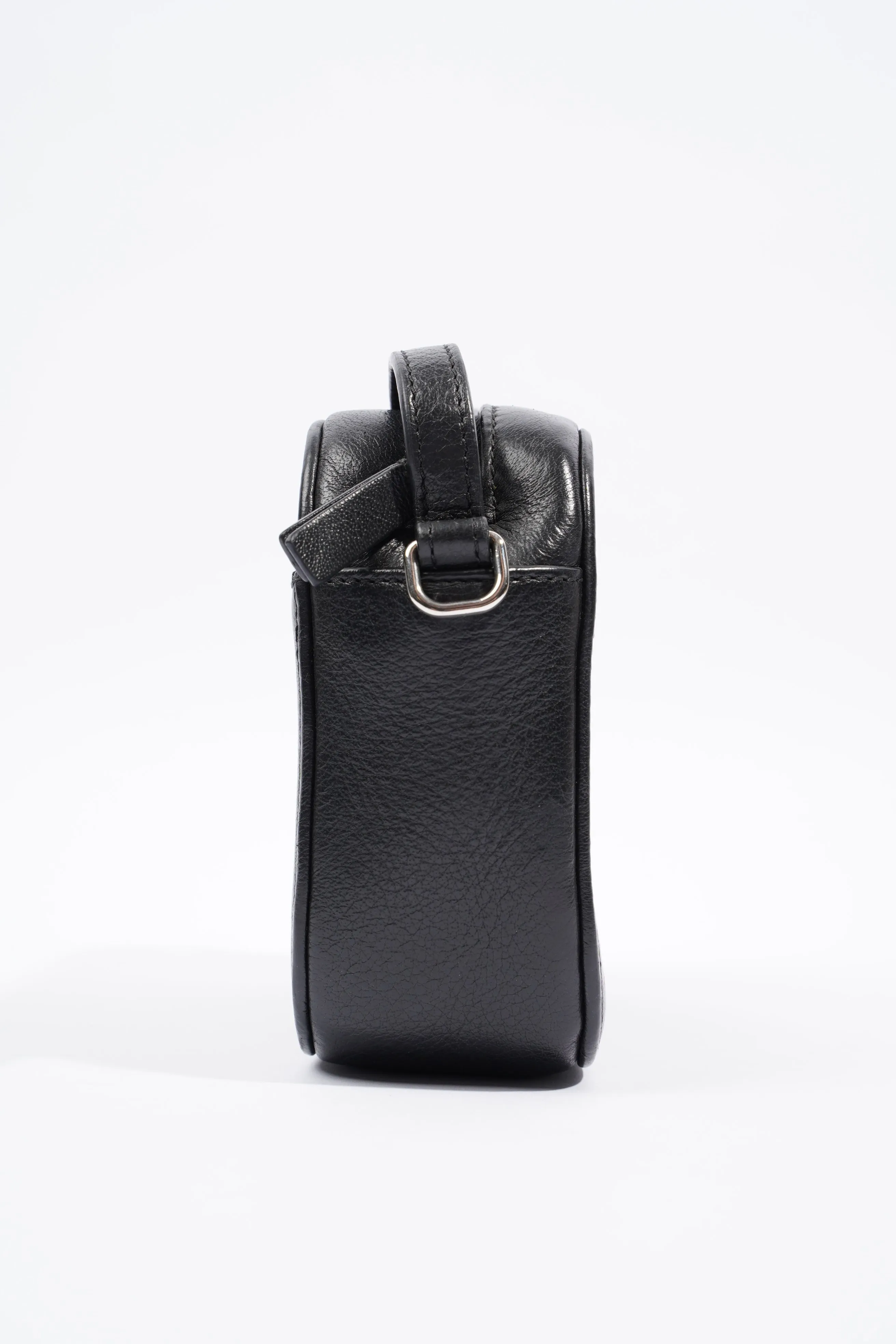 Balenciaga Everyday Camera Bag Black Leather XS