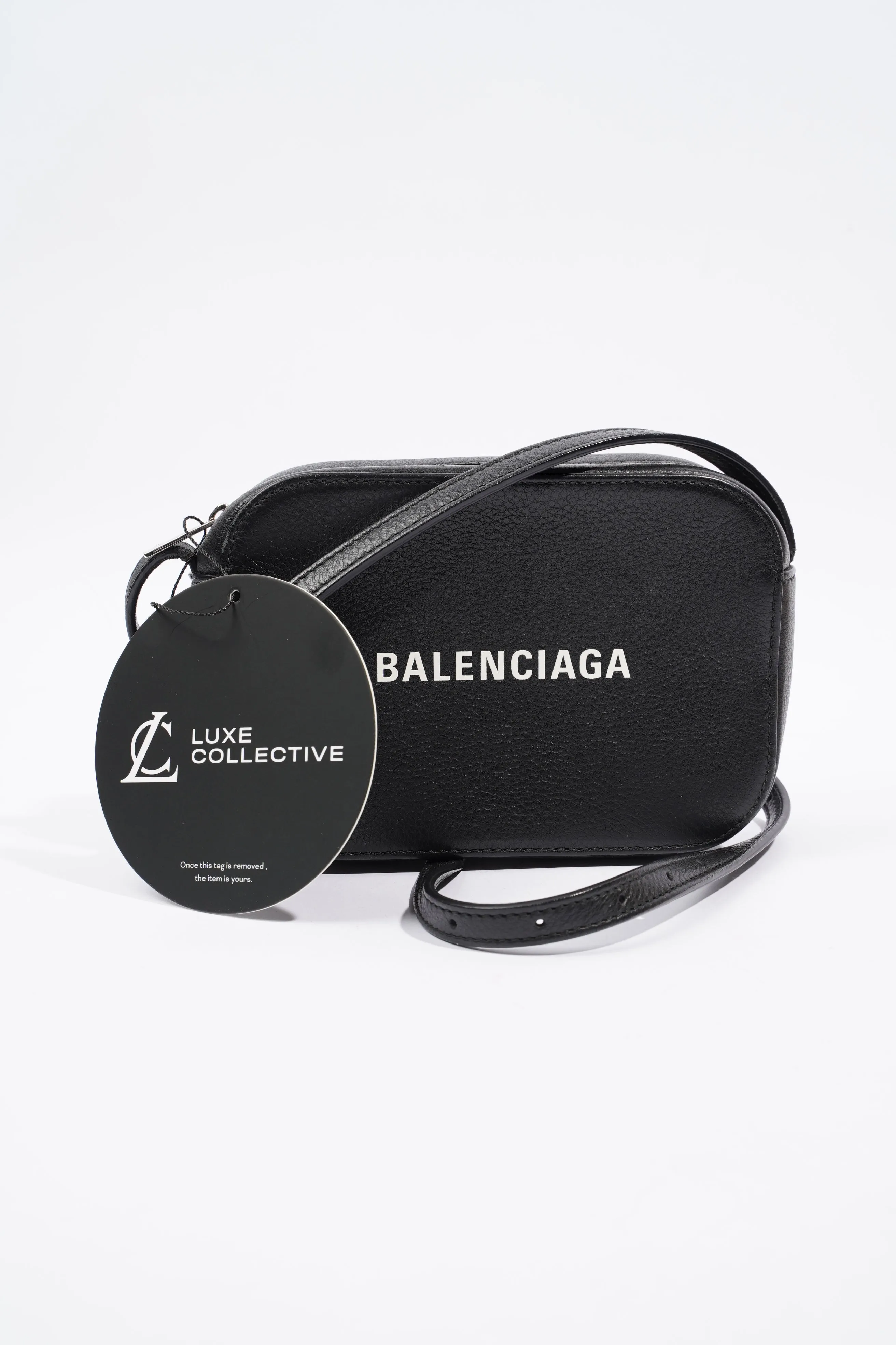 Balenciaga Everyday XS Camera Bag Black Leather