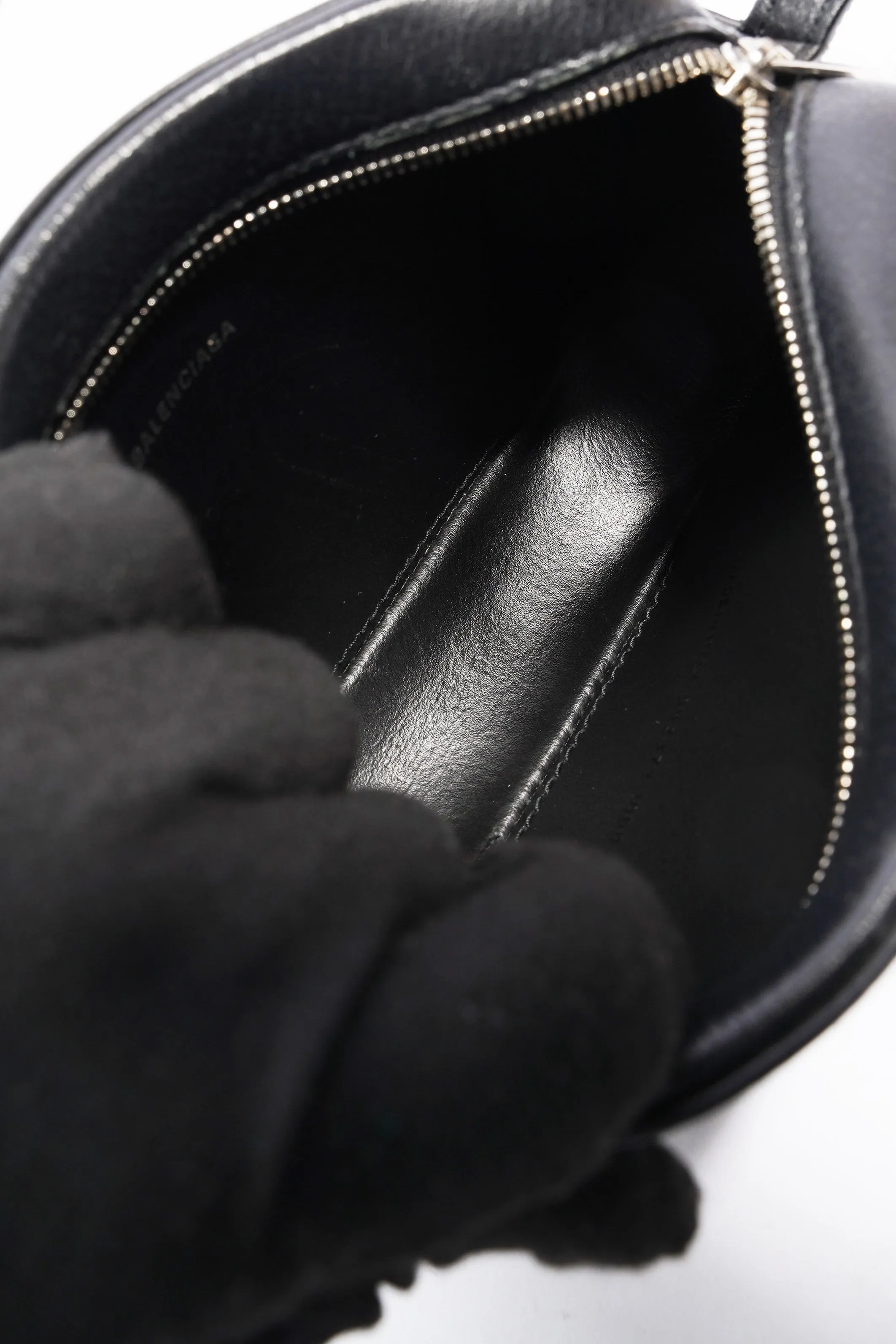Balenciaga Everyday XS Camera Bag Black Leather