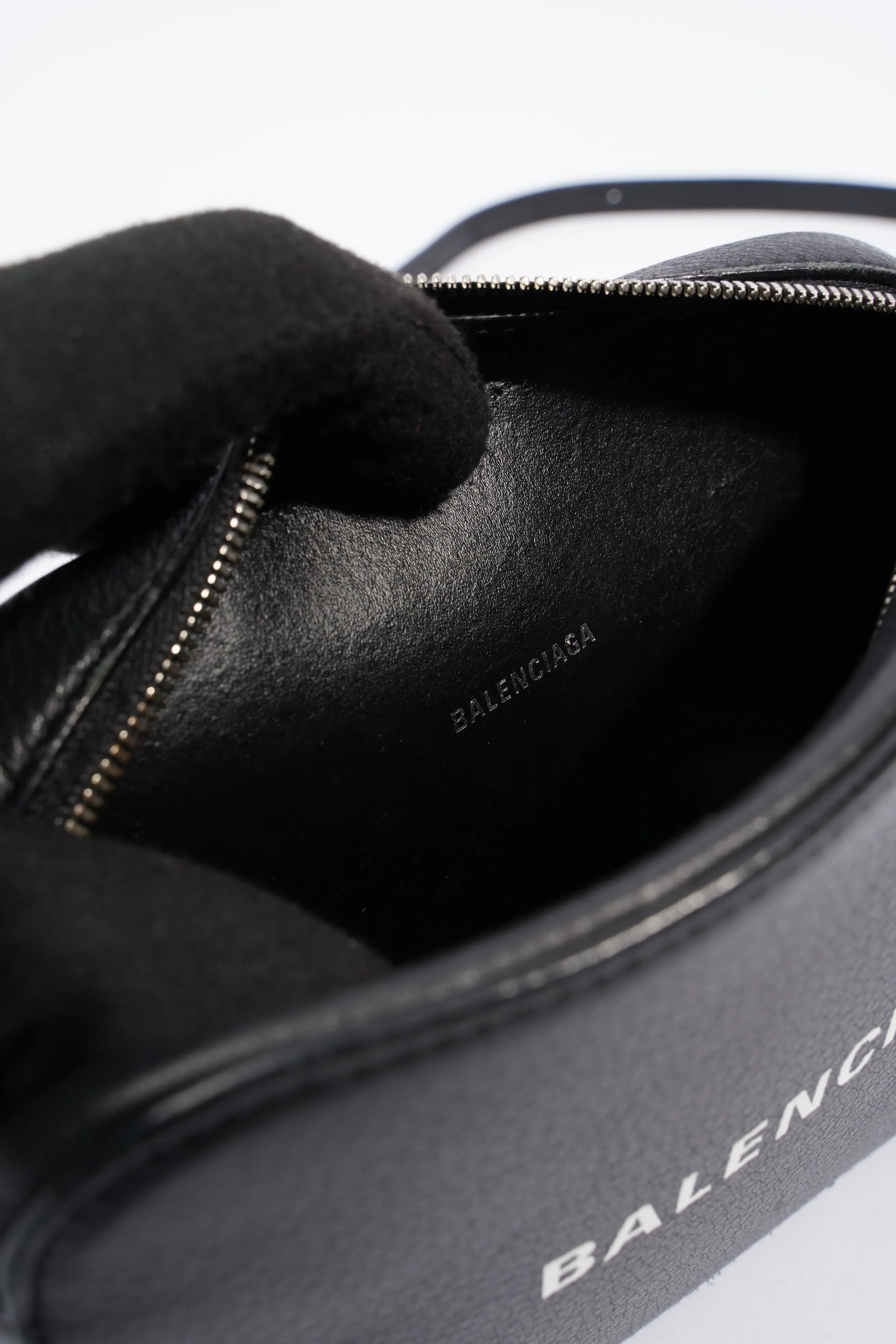 Balenciaga Everyday XS Camera Bag Black Leather