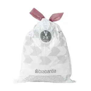 Brabantia PerfectFit Bin Bags V 2-3 Litre (Pack of 40)