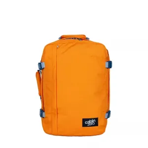 CABINZERO Classic BackPack 36L - Ultimate Traveler's Backpack - Orange