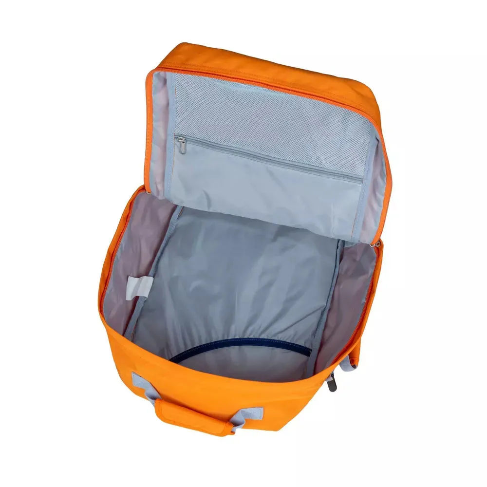 CABINZERO Classic BackPack 36L - Ultimate Traveler's Backpack - Orange