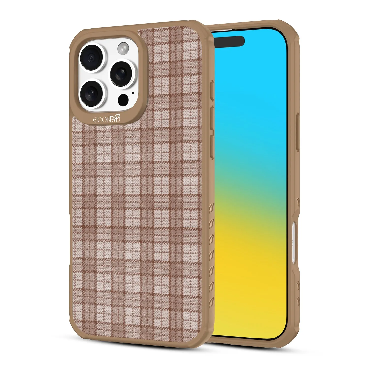 Chestnut Tartan - Revive Collection Case for Apple iPhone 16 Pro Max