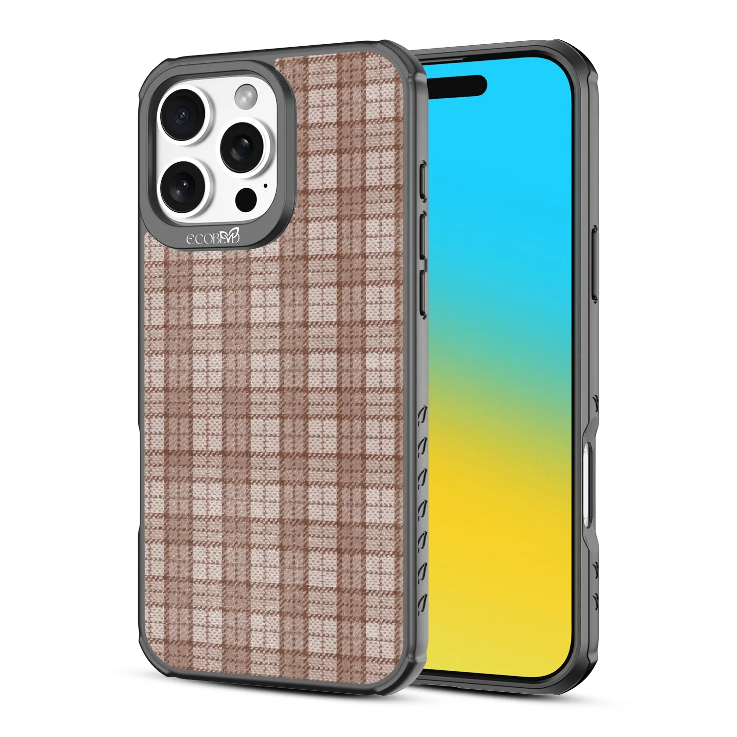Chestnut Tartan - Revive Collection Case for Apple iPhone 16 Pro Max
