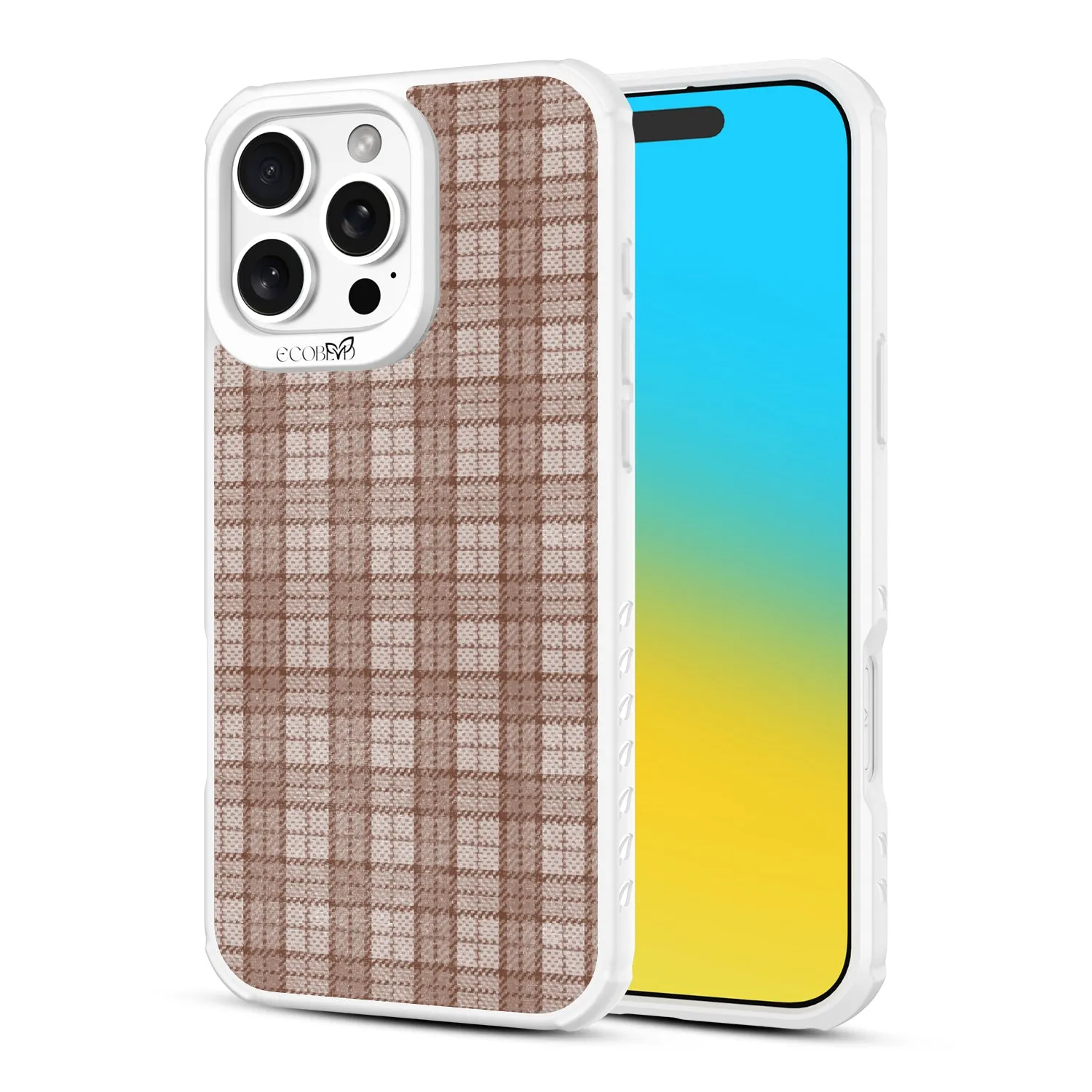 Chestnut Tartan - Revive Collection Case for Apple iPhone 16 Pro Max