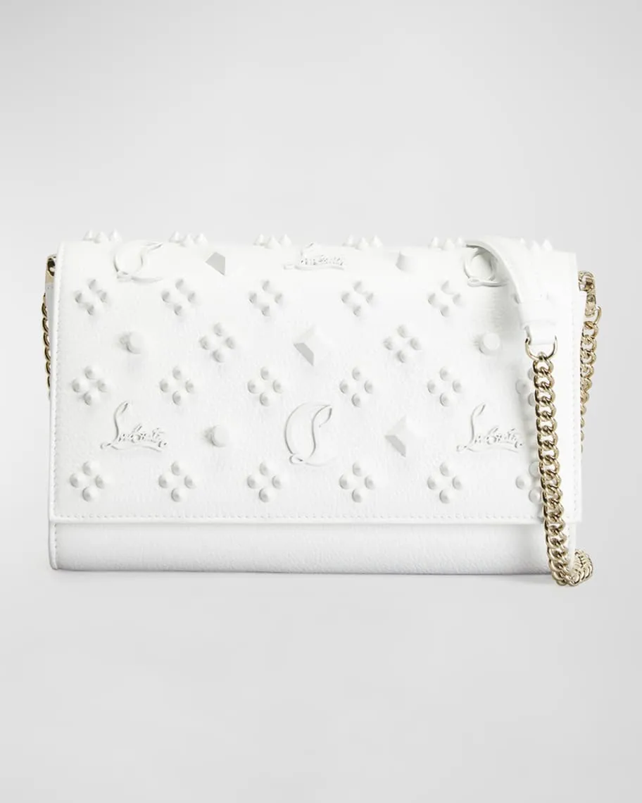 Christian Louboutin Embellished Paloma Convertible Clutch
