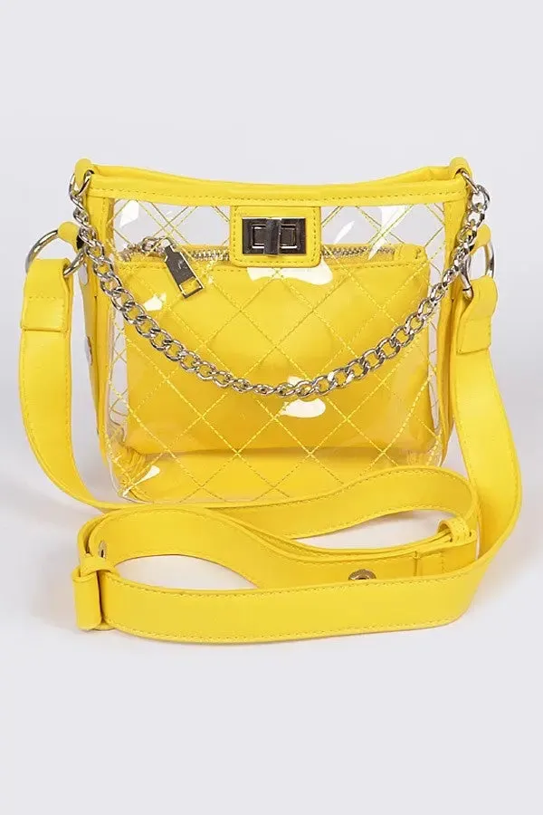 Clear Stadium Crossbody Bag