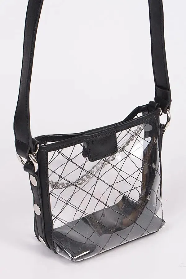 Clear Stadium Crossbody Bag