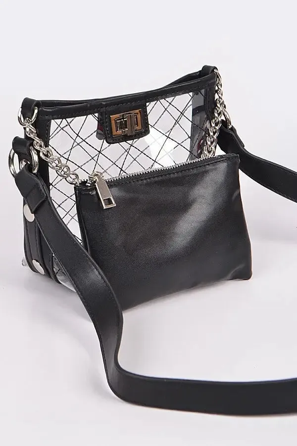 Clear Stadium Crossbody Bag
