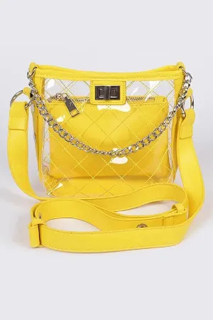 Clear Stadium Crossbody Bag