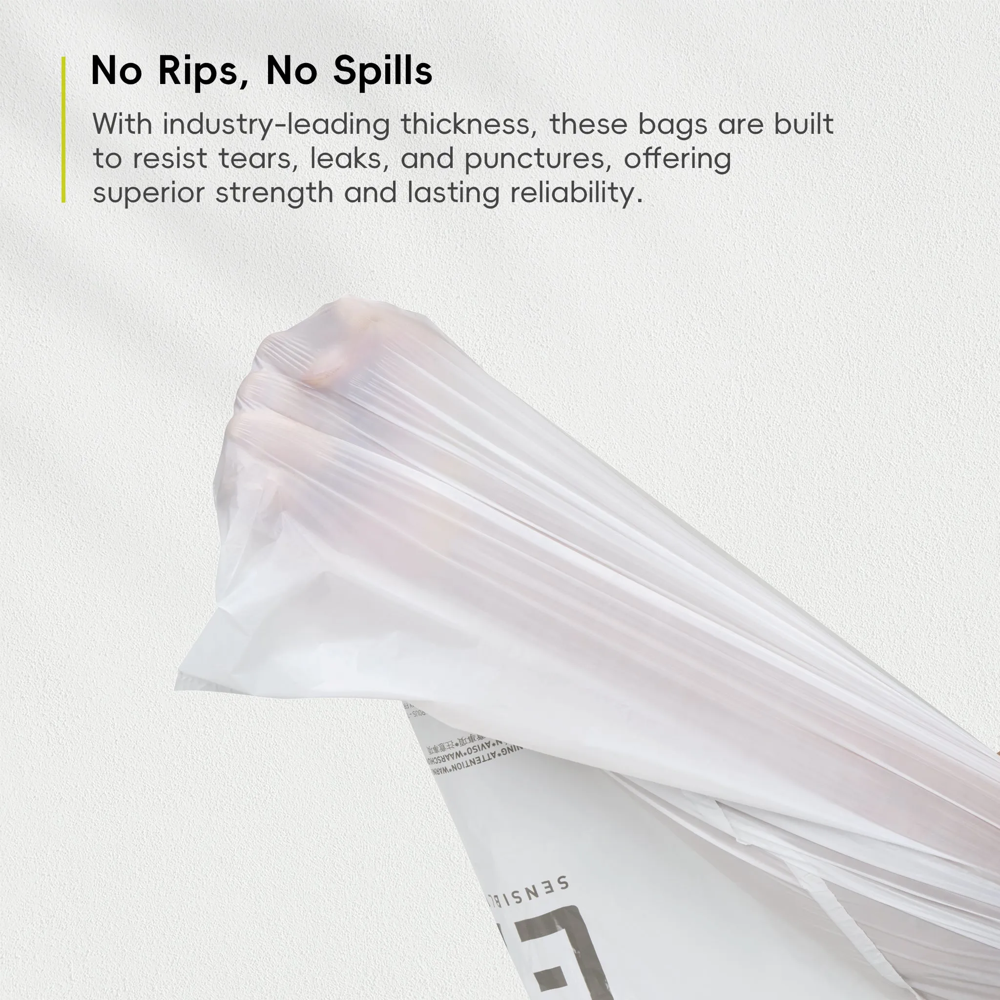Code F - 13 Gallon Trash Bag - 60 Count