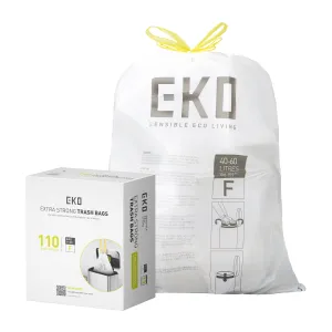 Code F - 13 Gallon Trash Bag - 60 Count
