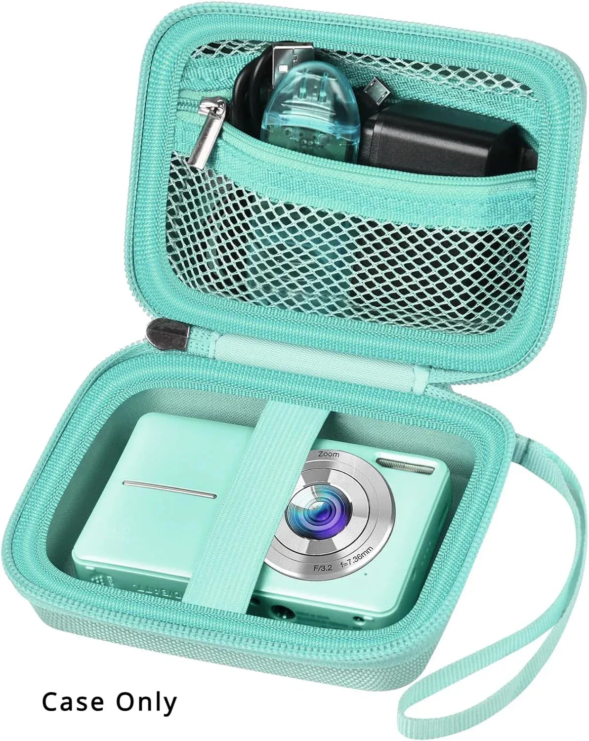 Compact Camera Case For Vahoiald Fhd 1080P Camkory Kodak Pixpro Fz45 Bk 16Mp Vlogging