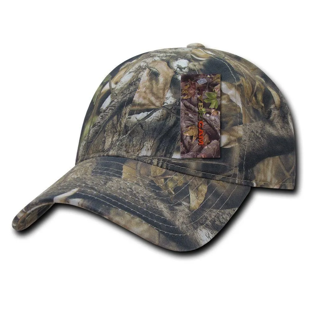 Decky Camouflage Relaxed Hybricam 6 Panel Hunting Army Cotton Caps Hats