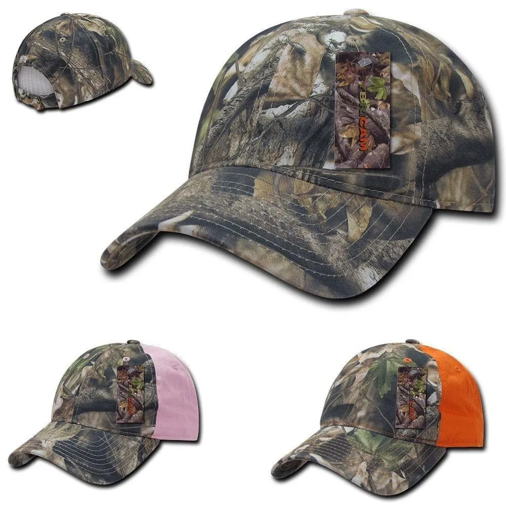 Decky Camouflage Relaxed Hybricam 6 Panel Hunting Army Cotton Caps Hats
