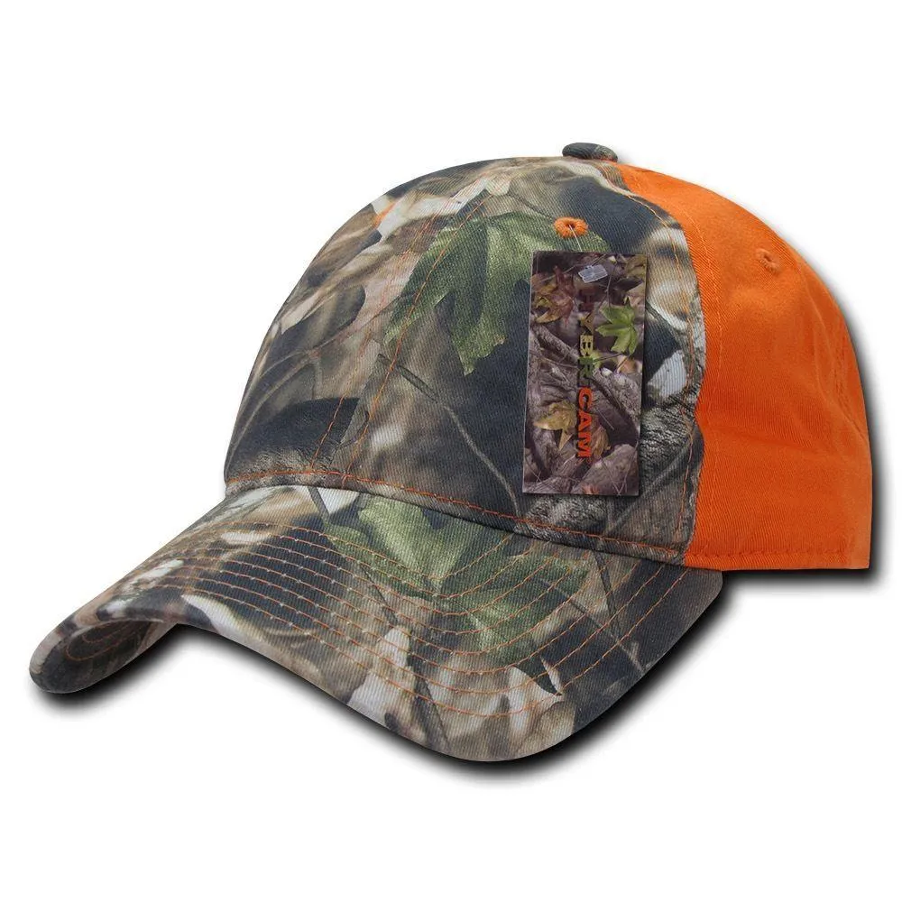 Decky Camouflage Relaxed Hybricam 6 Panel Hunting Army Cotton Caps Hats