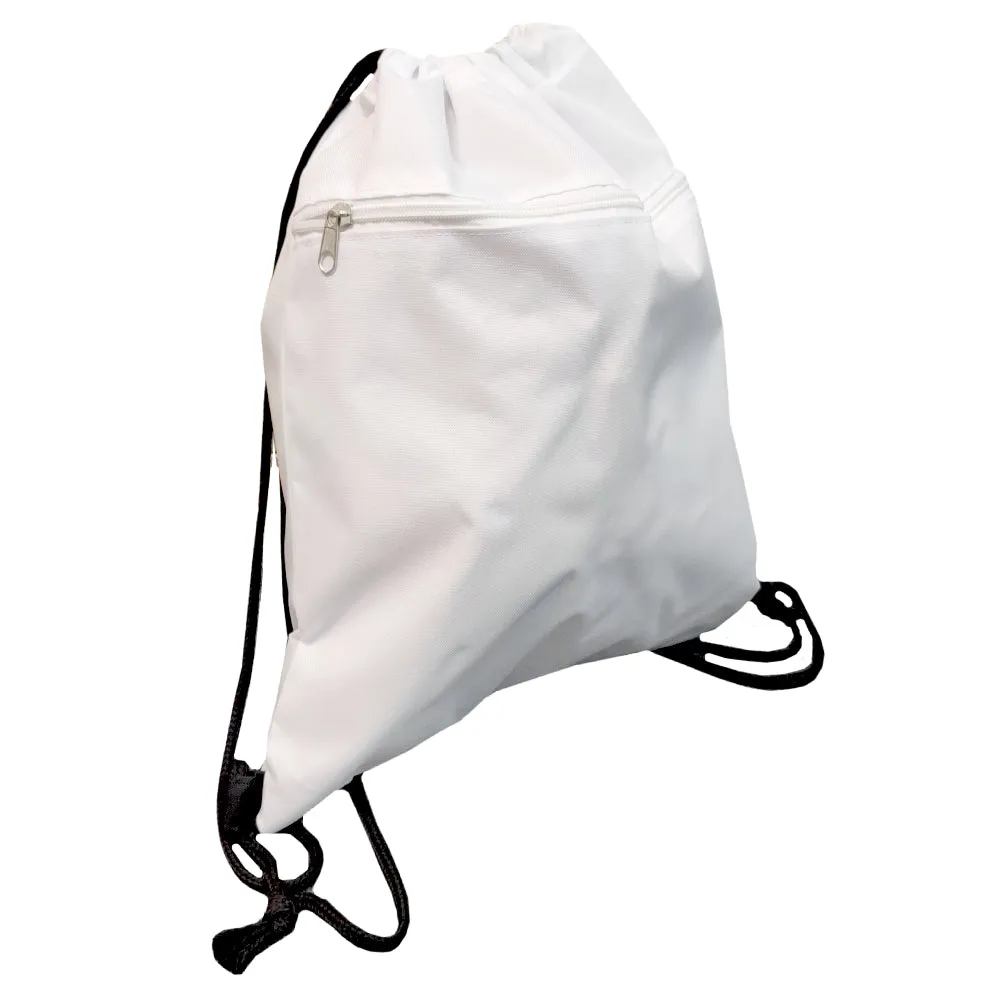 FULL CARTON - 50 x BLACK DRAWSTRINGS - Gym Bag - 100% Polyester
