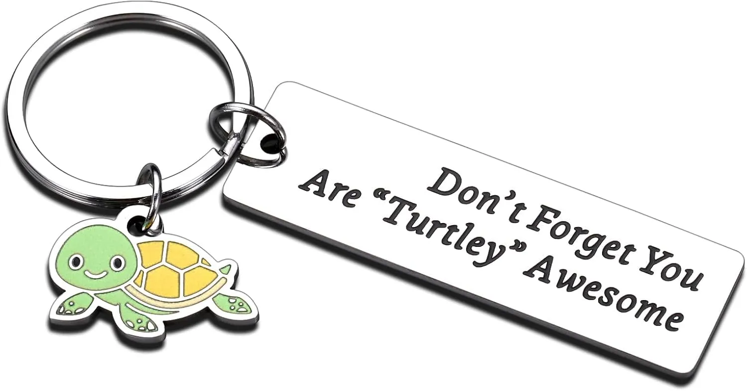 Graduation Keychain Gift for Boys, Girls, Teens & Women  Cute Reptile-Themed Accessory, Easter Basket Stuffer, Birthday Present or Back to School College Student Good Luck Charm
