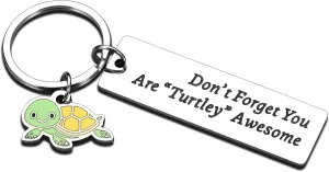Graduation Keychain Gift for Boys, Girls, Teens & Women  Cute Reptile-Themed Accessory, Easter Basket Stuffer, Birthday Present or Back to School College Student Good Luck Charm
