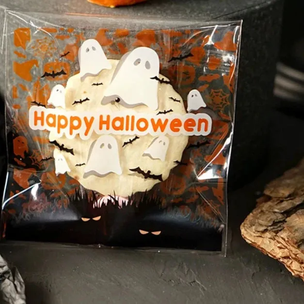Halloween Self-Adhesive Baking Packaging Bags