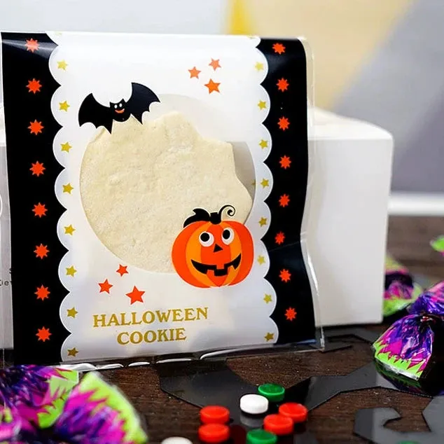 Halloween Self-Adhesive Baking Packaging Bags
