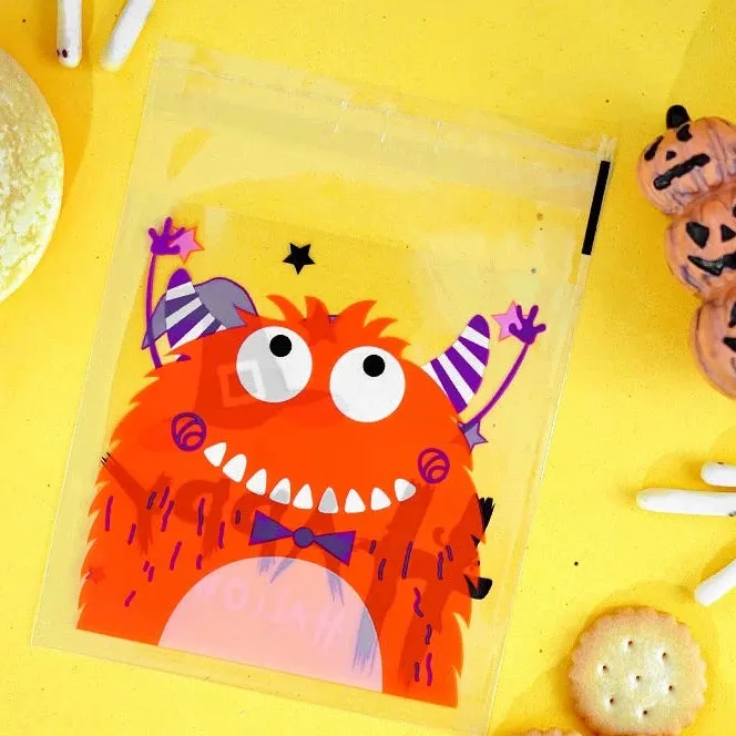 Halloween Self-Adhesive Baking Packaging Bags