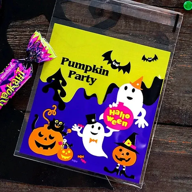 Halloween Self-Adhesive Baking Packaging Bags