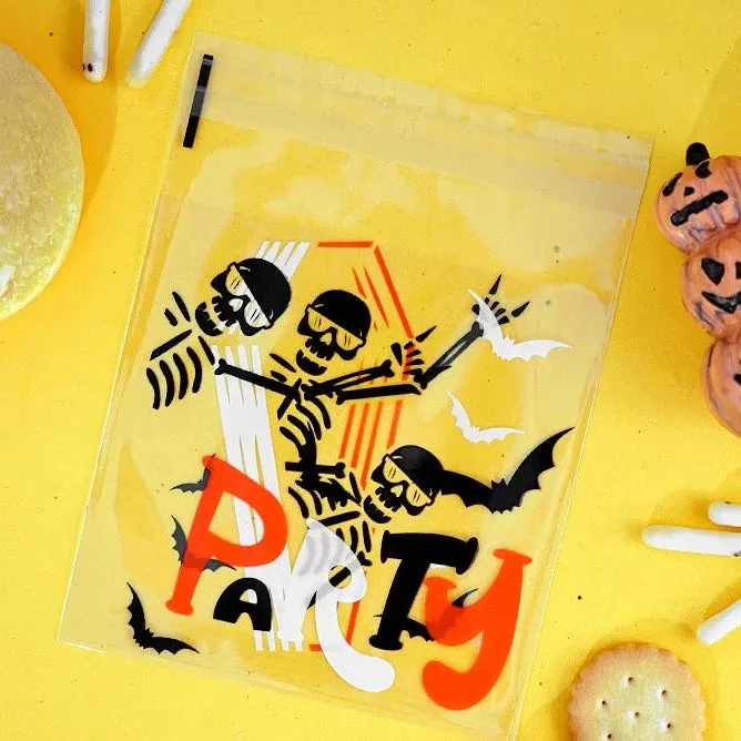 Halloween Self-Adhesive Baking Packaging Bags