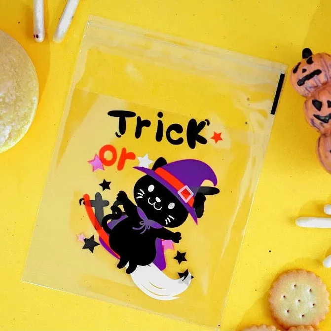 Halloween Self-Adhesive Baking Packaging Bags