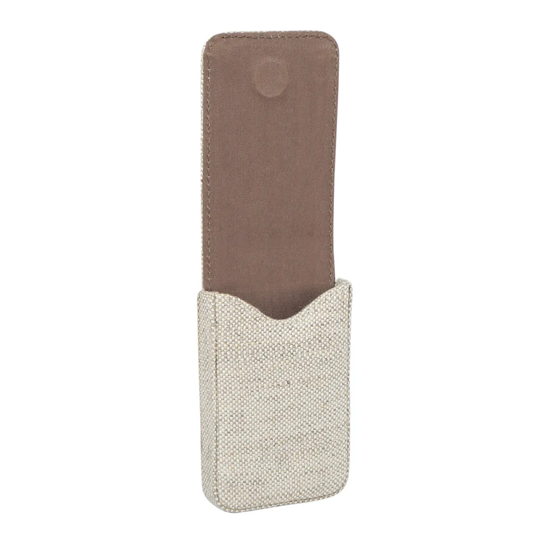 Hemp Fliptop Vertical Card Holder