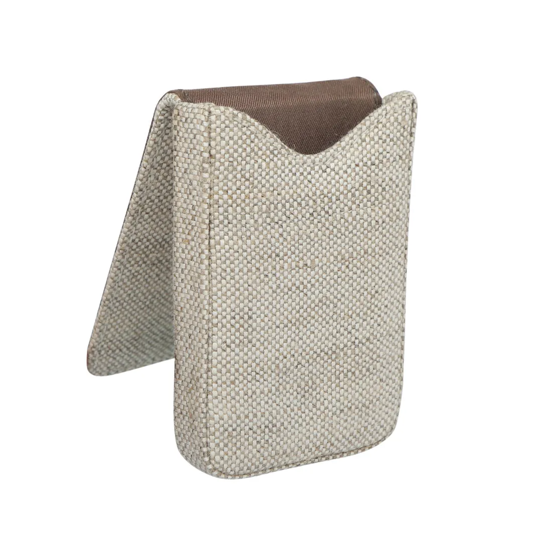 Hemp Fliptop Vertical Card Holder