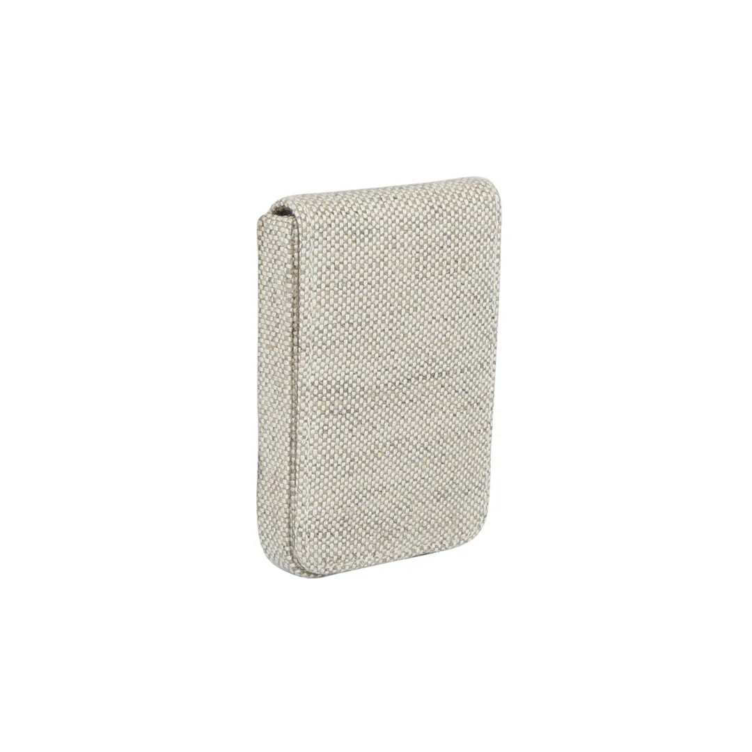 Hemp Fliptop Vertical Card Holder