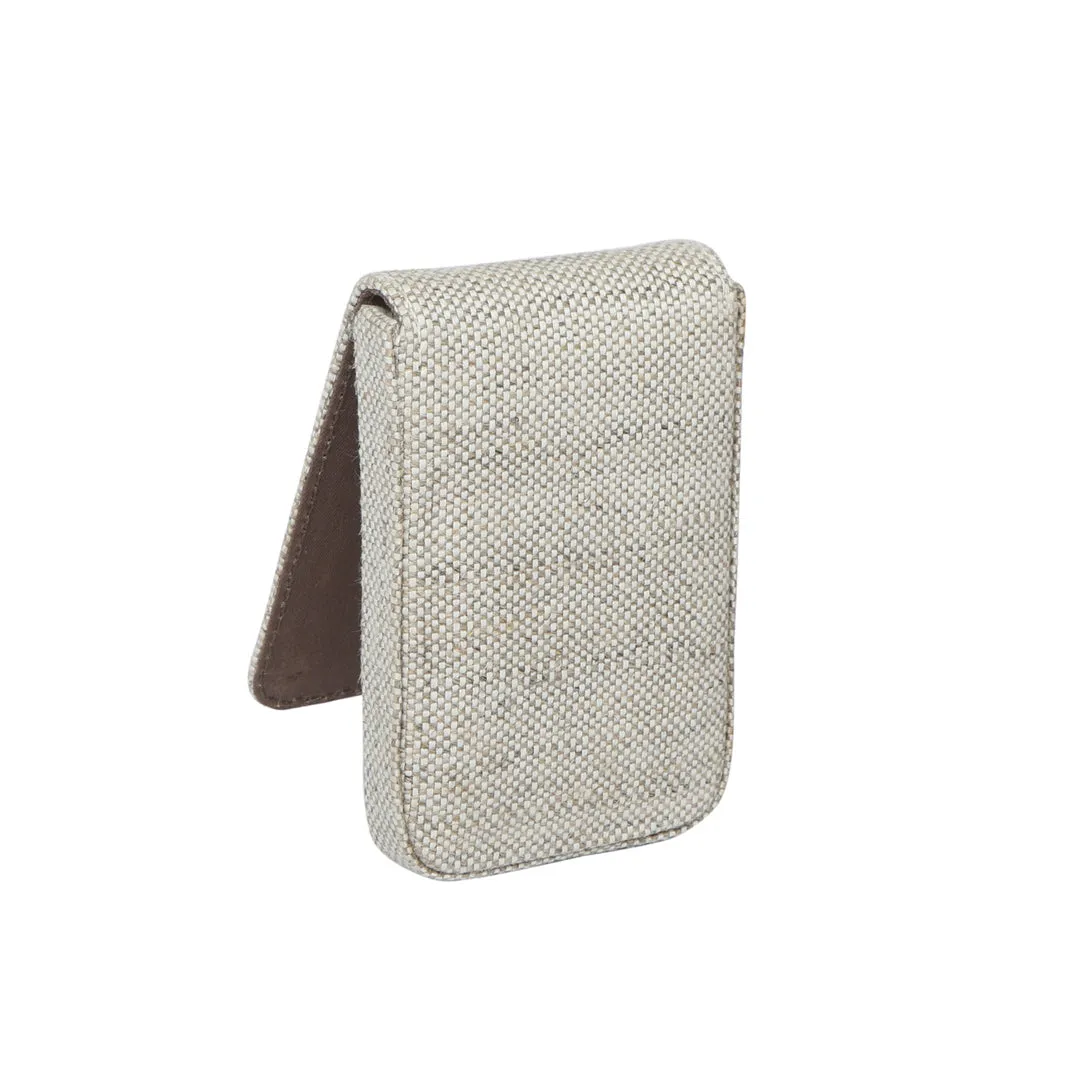 Hemp Fliptop Vertical Card Holder