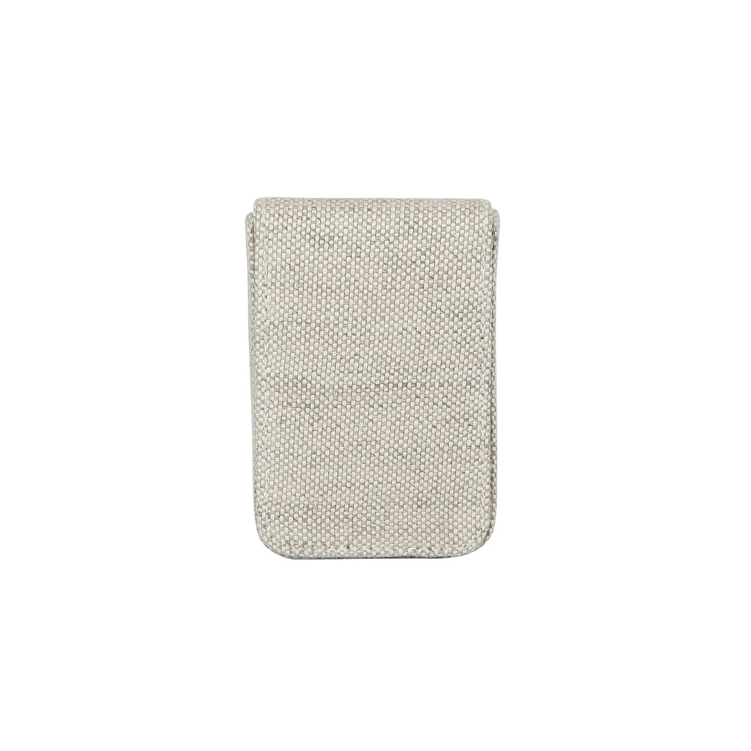 Hemp Fliptop Vertical Card Holder