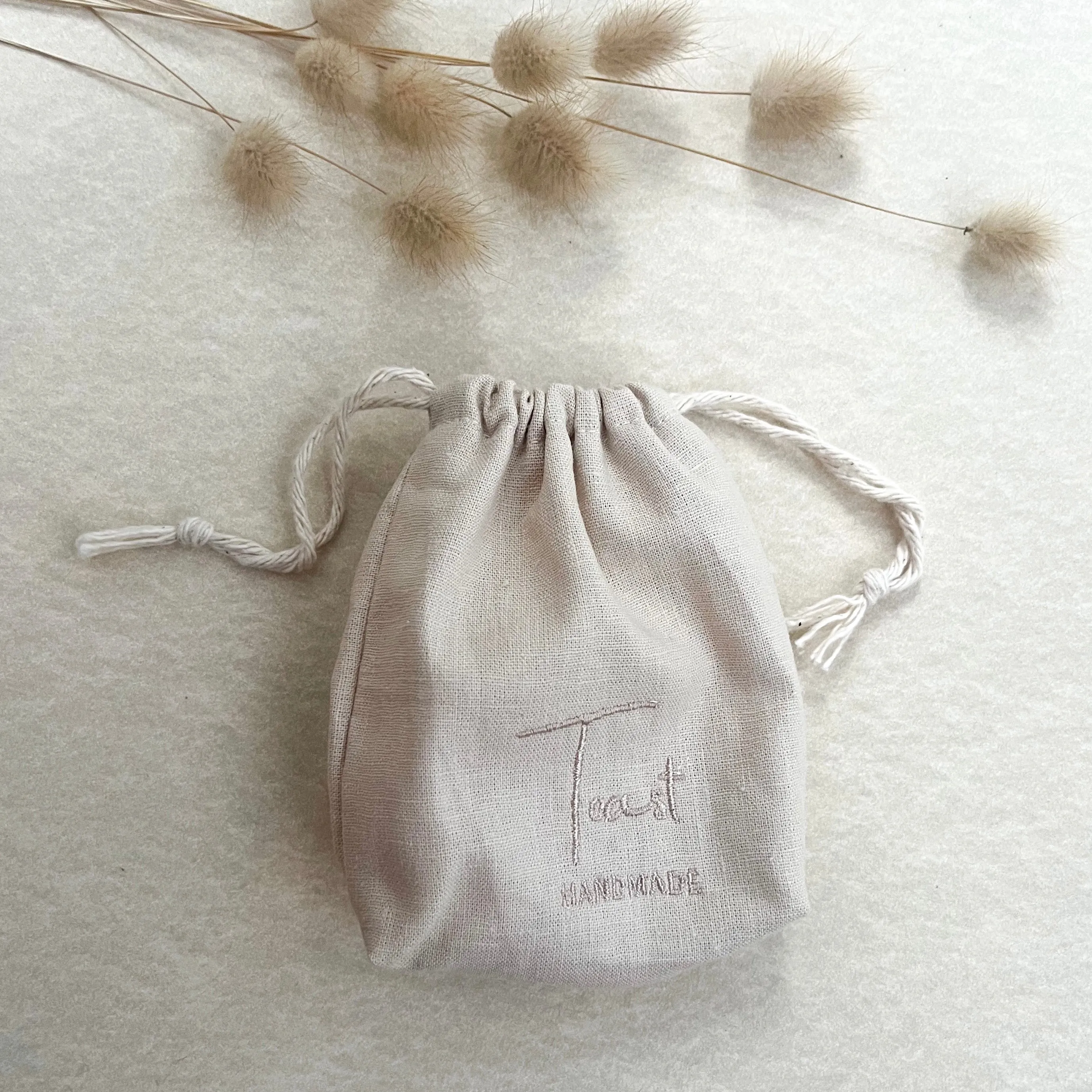 Hemp Scrubbies with Gift Bag - Natural