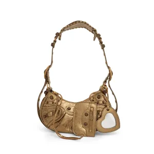 Le Cagole XS Shoulder Bag in Gold