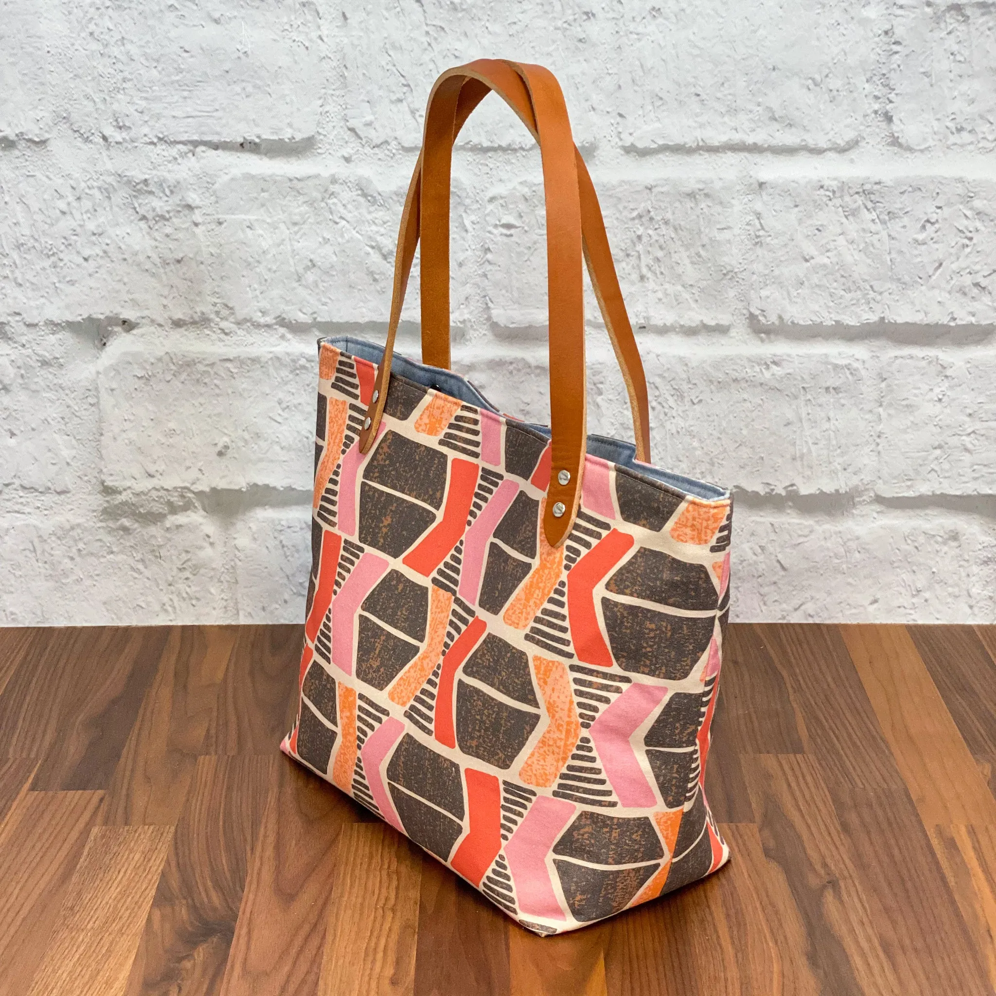 Market Tote Bag Complete Kit - Yucatan Organic Canvas