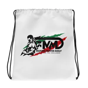 MMD Men Logo Drawstring Bag