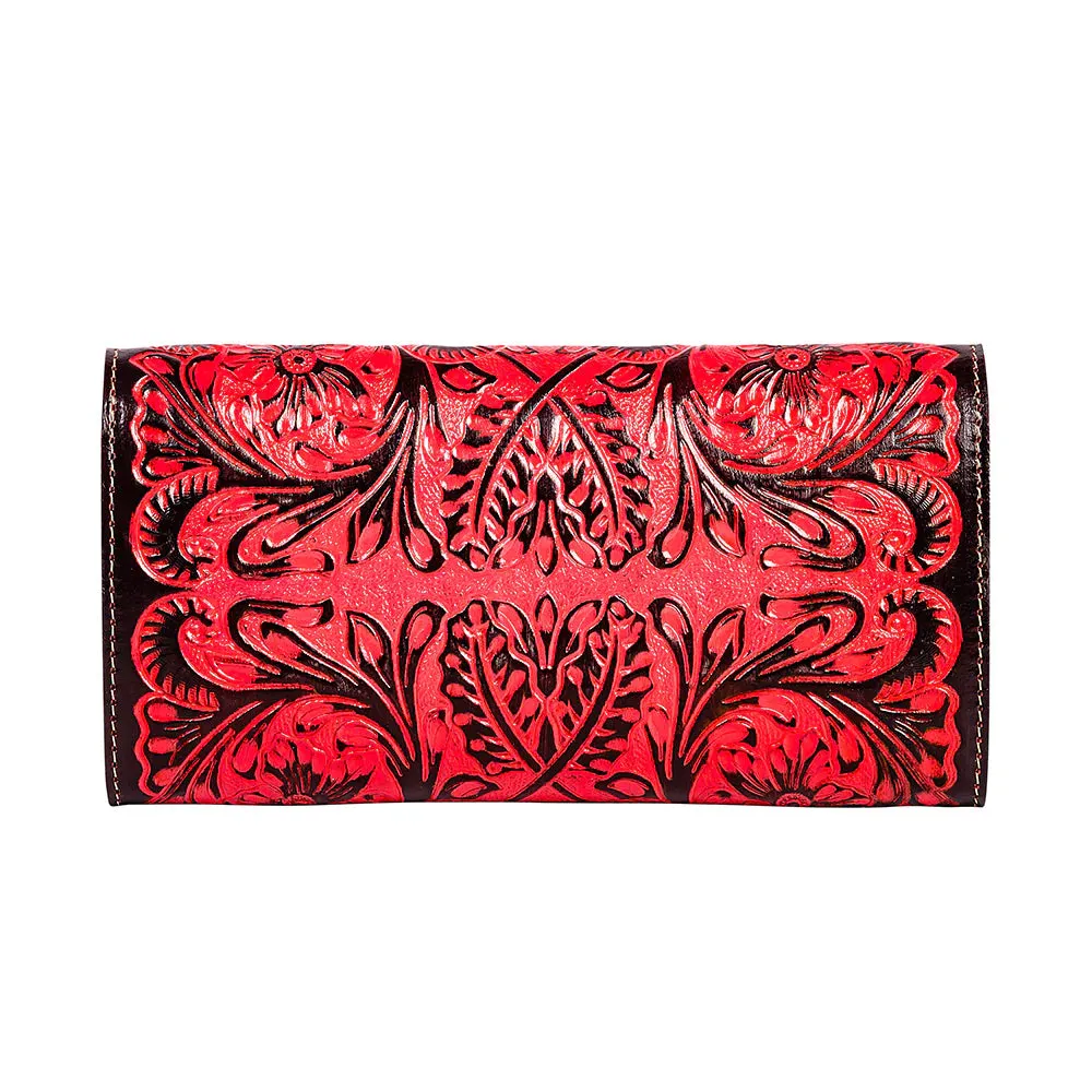 Myra Tambrina Hand-Tooled Wallet