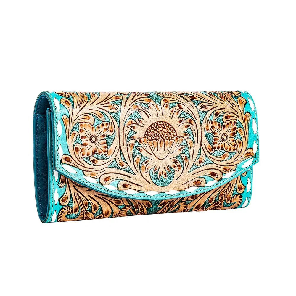 Myra Tambrina Hand-Tooled Wallet