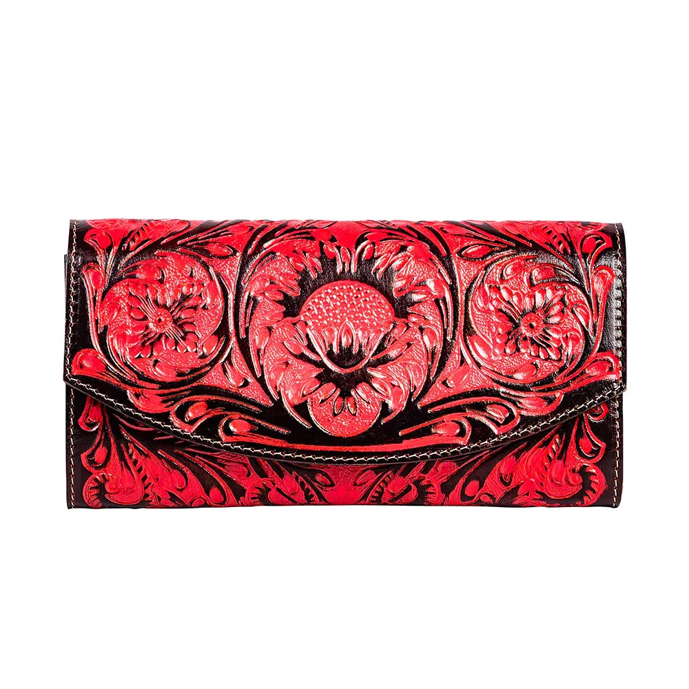 Myra Tambrina Hand-Tooled Wallet